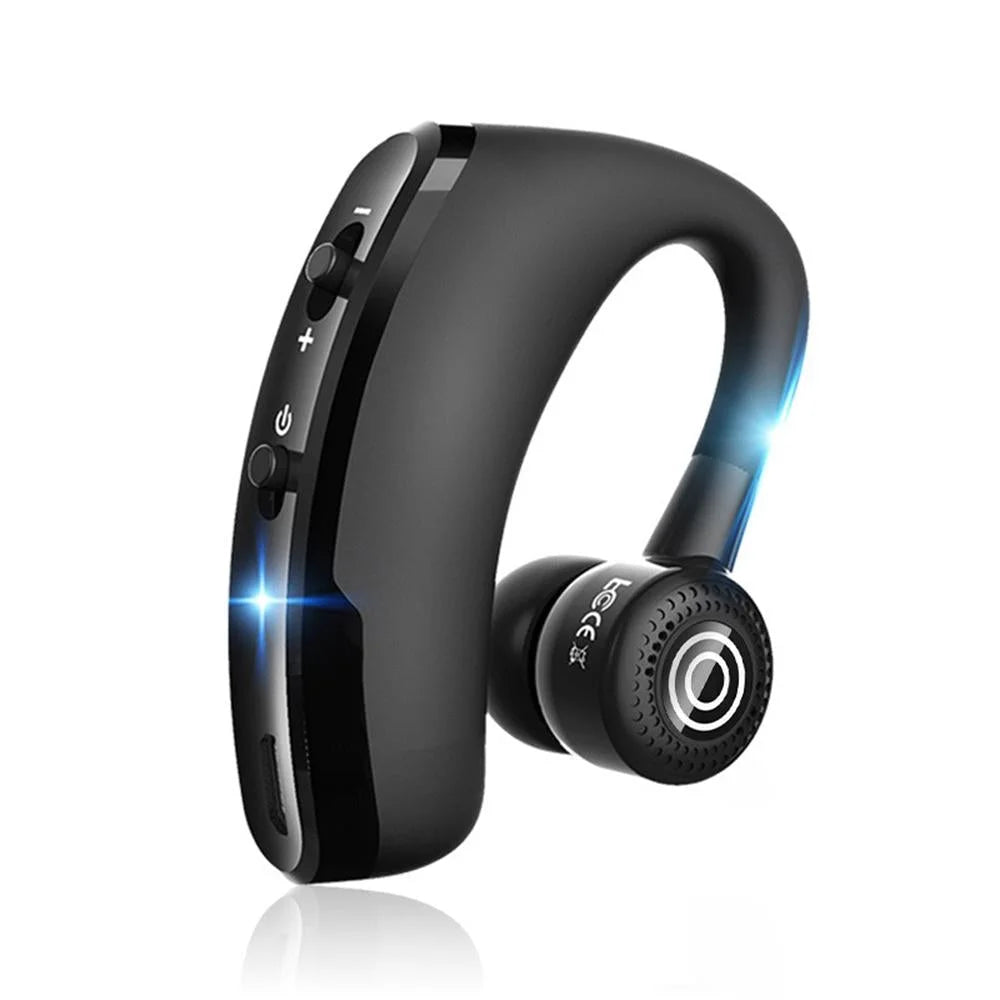 V9 Wireless Bluetooth Headset With Mic For Drivers - Black-1915196493023809537