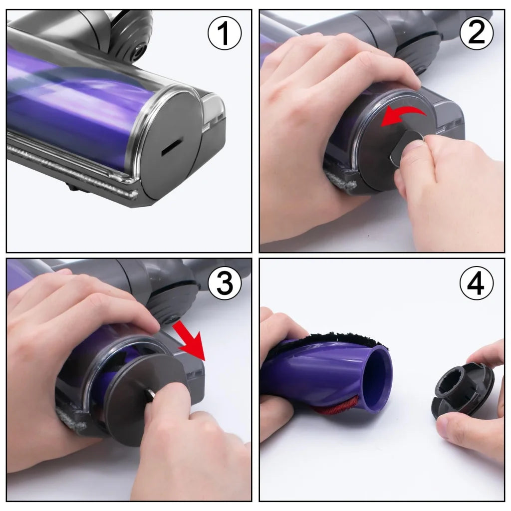 Vacuum Cleaner Brush Head End Cap for Dyson V8 / V10 / V11