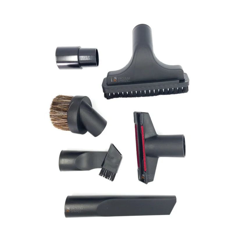 35mm vacuum cleaner tool with attachment head and connector fitting