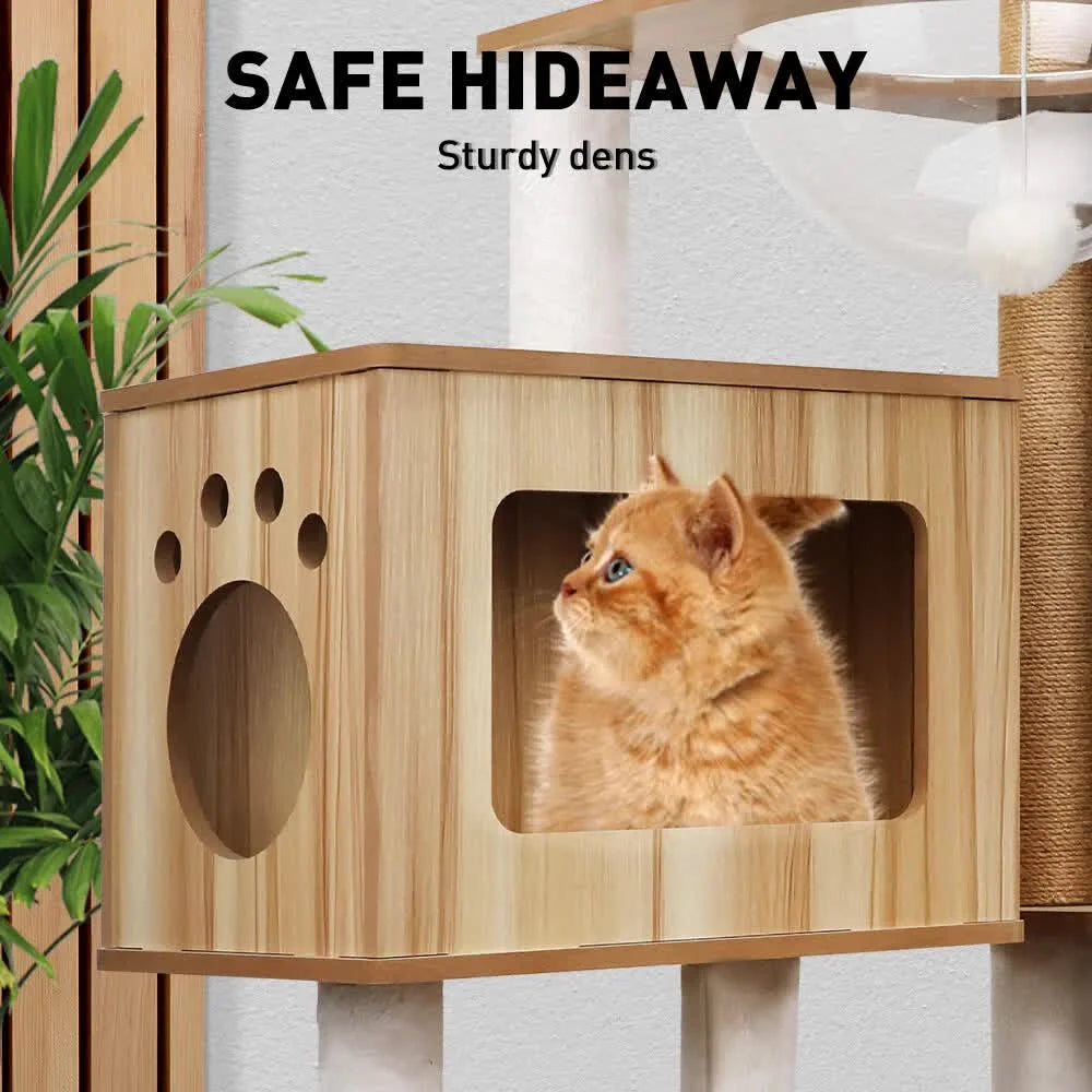 VaKa 1.42M Cat Tree Tower Scratching Post Scratcher Cats