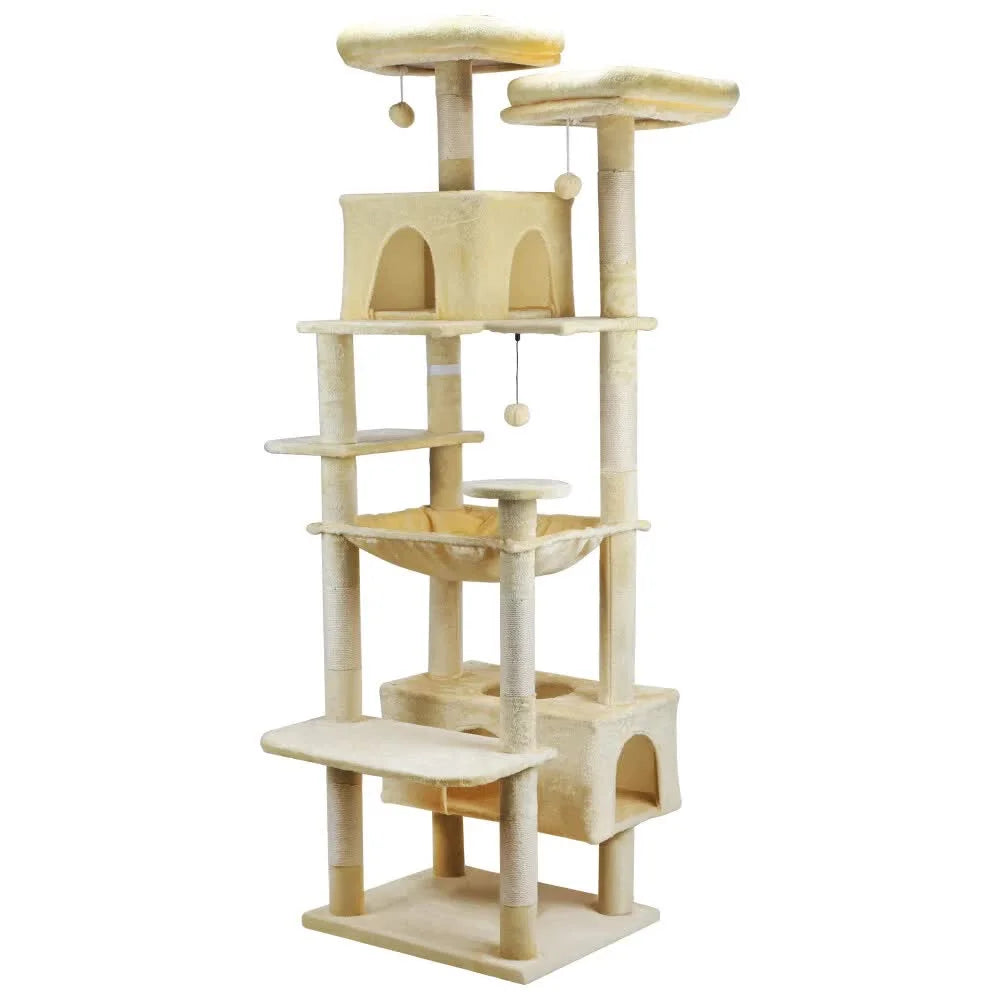 VaKa 184cm Road Cat Tree Tower Scratching Post Scratcher