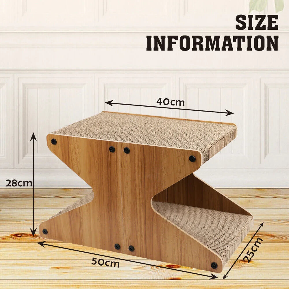 VaKa Cat Scratching Scratcher Board Cat Tree Pad Lounge Toy