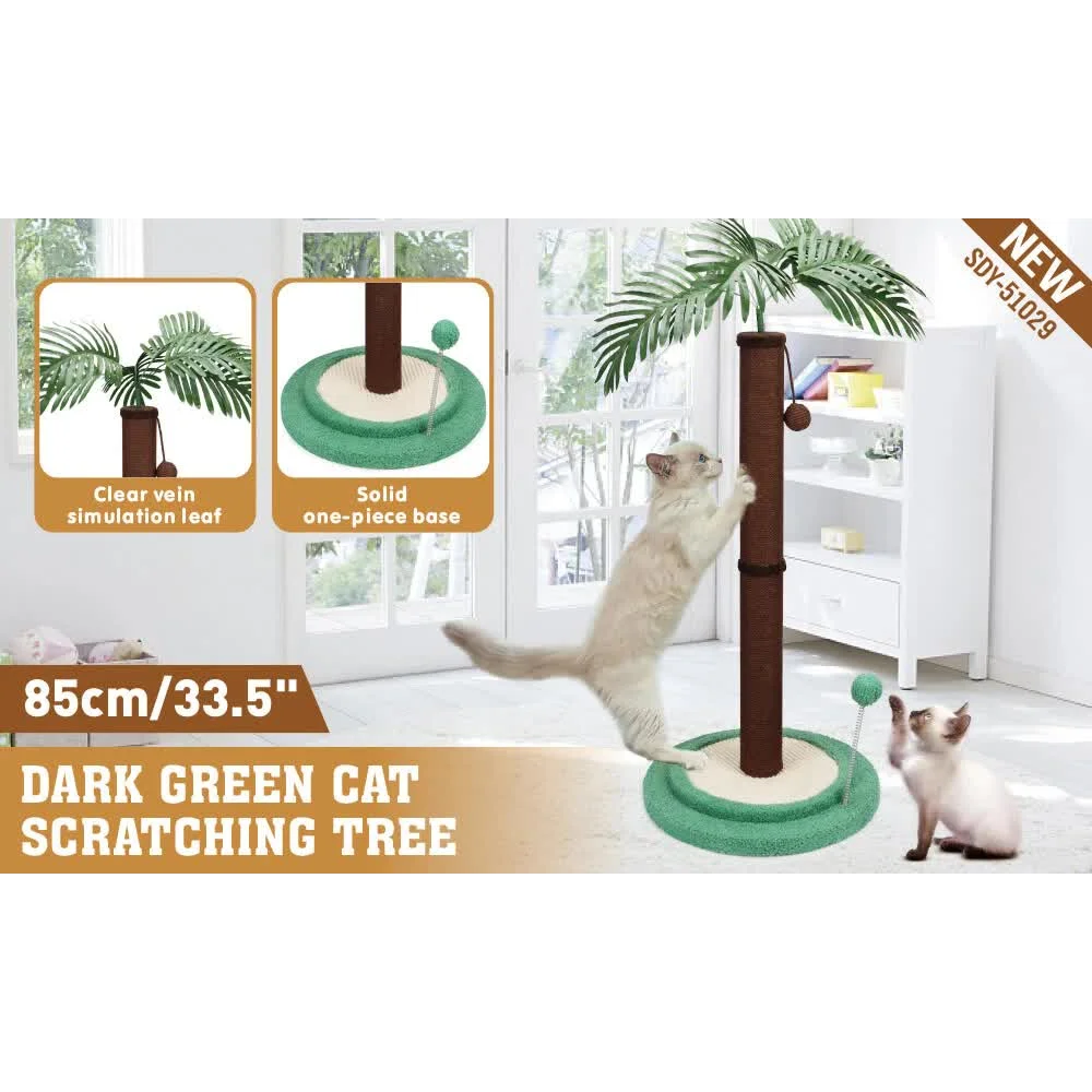 VaKa Cat Tree Scratching Post Large Palm Tree Cat Post