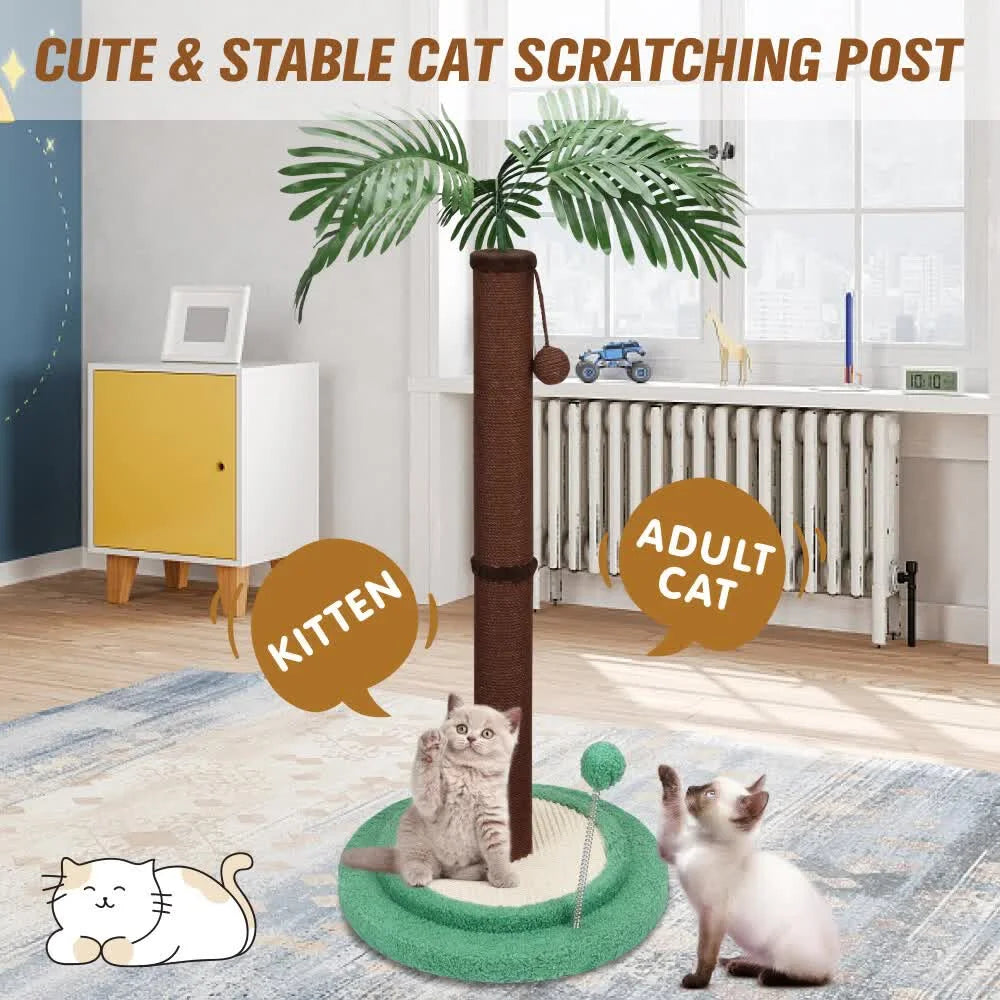 VaKa Cat Tree Scratching Post Large Palm Tree Cat Post