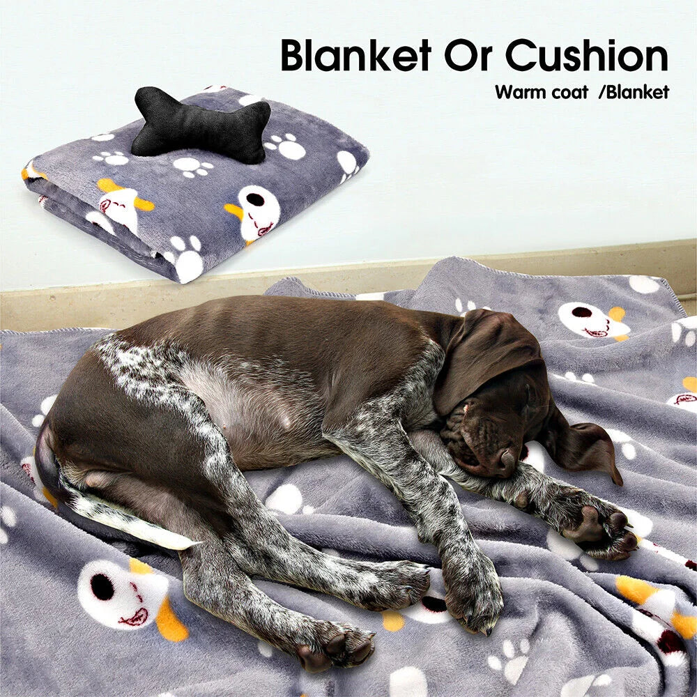 VaKa Dog Bed Navy Extra Large Pet Cat Floor Mat Sleeping