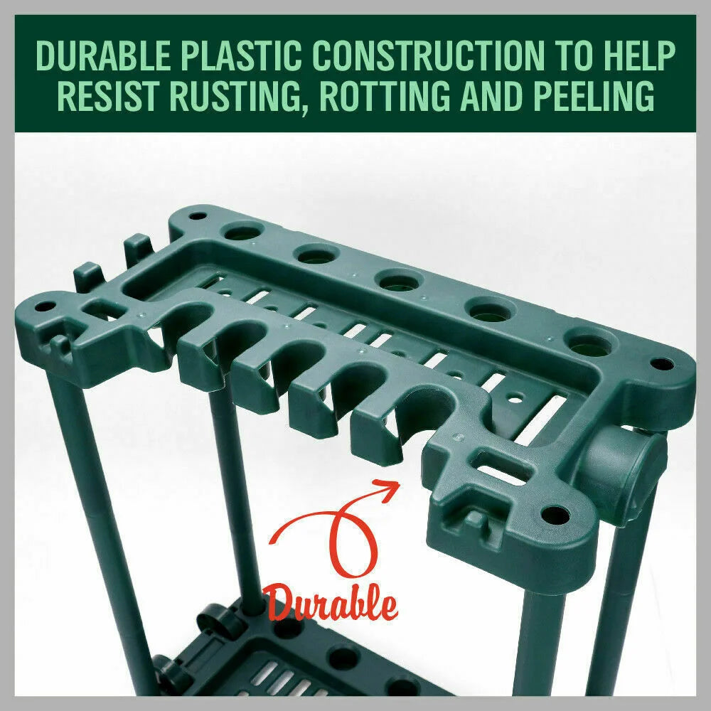 VaKa Garden Farm Shed Garage Tools Storage Rack Handles