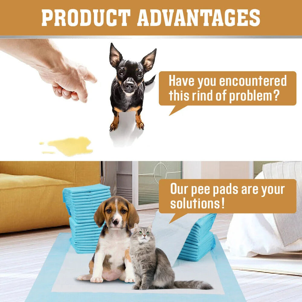 VaKa Pet Training Pad 400 Puppy Pads Toilet Pee Indoor
