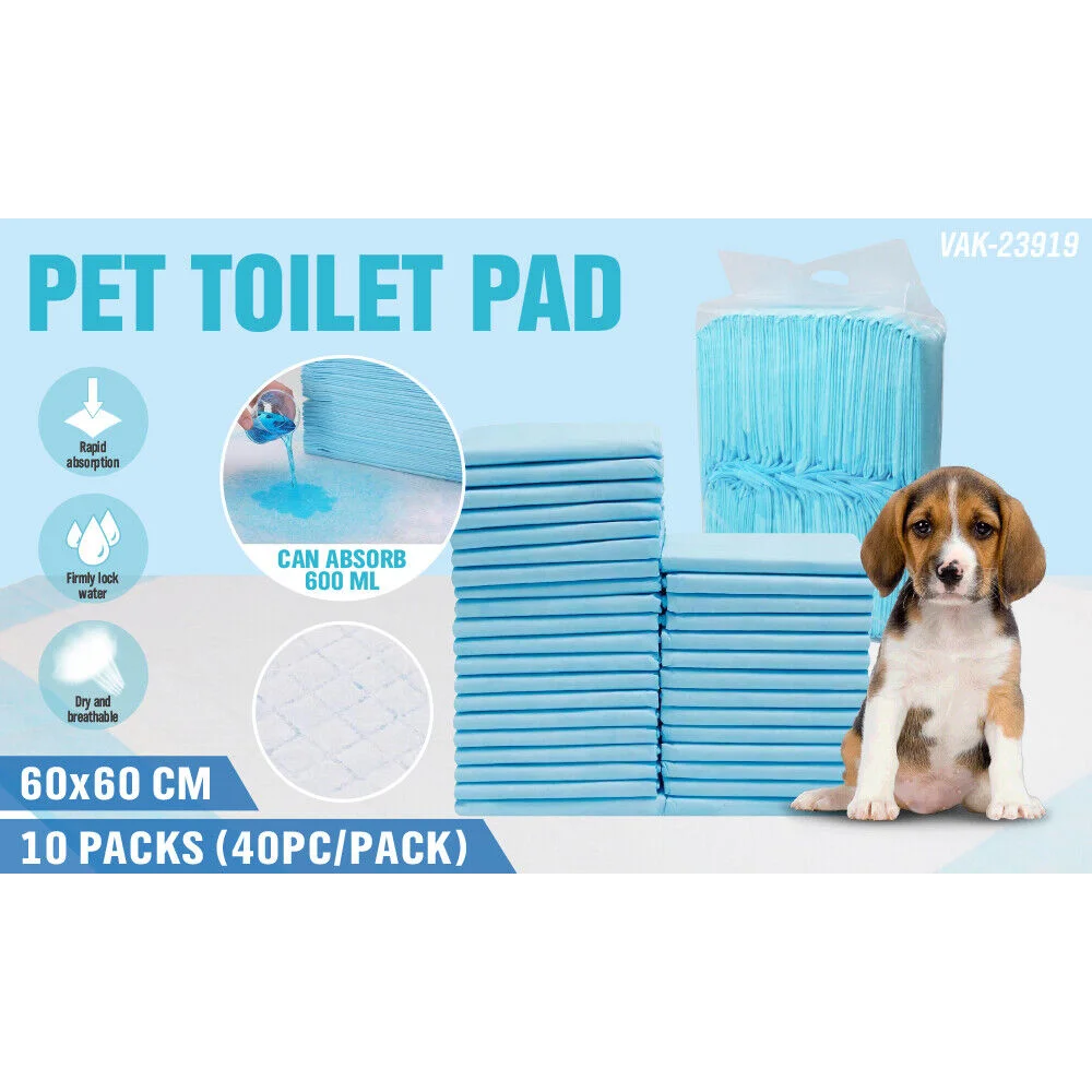 VaKa Pet Training Pad 400 Puppy Pads Toilet Pee Indoor