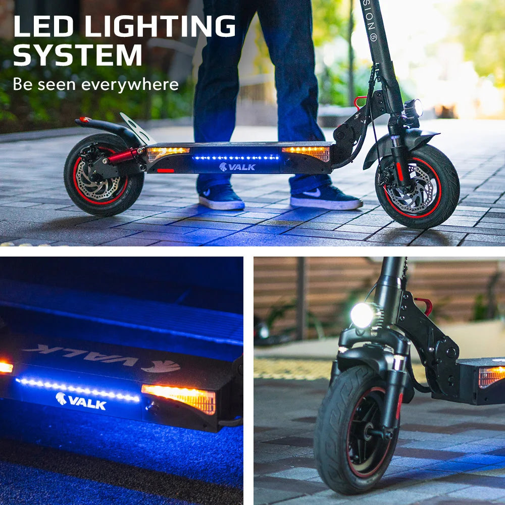 VALK Fusion 5 Electric Scooter 500W 48V 13Ah Lithium 50km