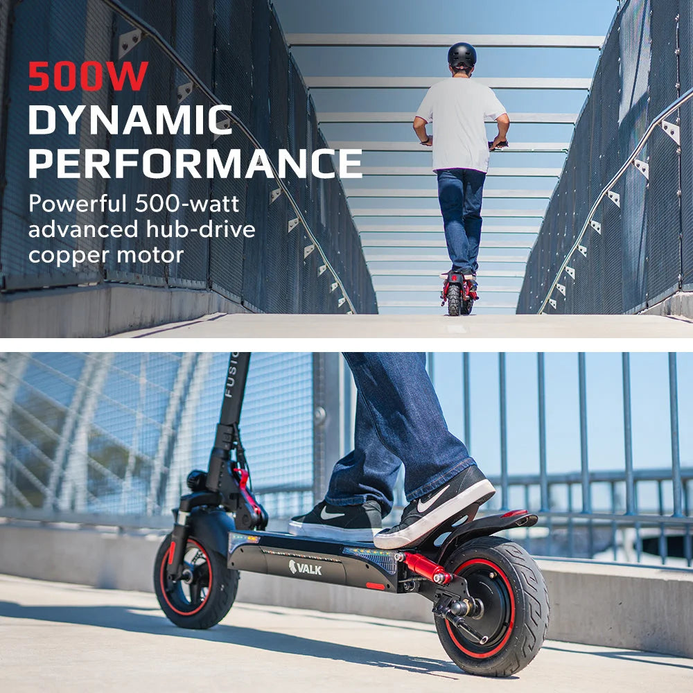 VALK Fusion 5 Electric Scooter 500W 48V 13Ah Lithium 50km