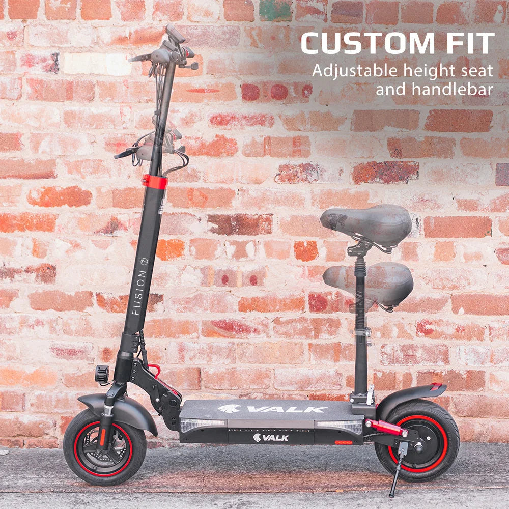 VALK Fusion 7 Electric Scooter with Seat option 800W 48V