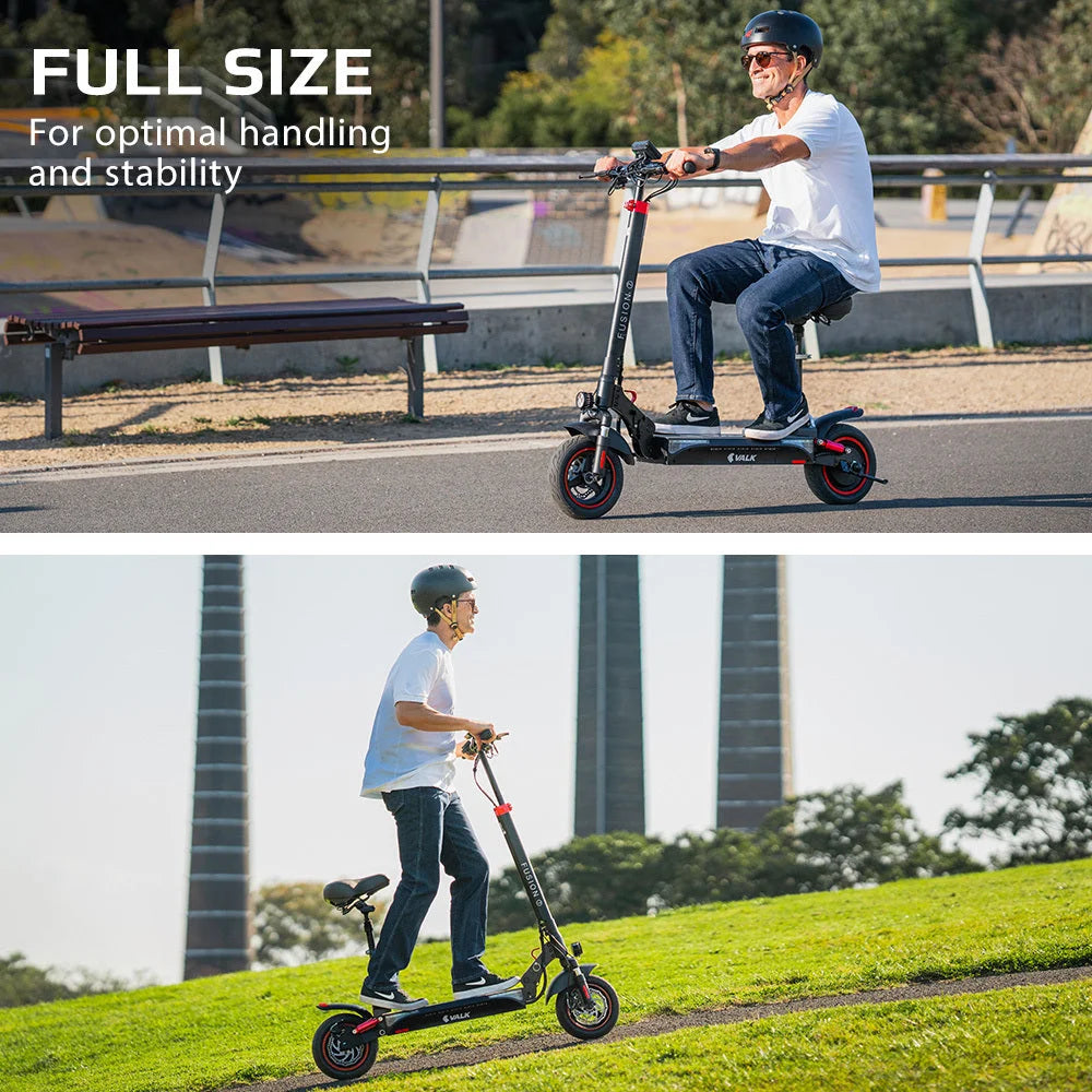 VALK Fusion 7 Electric Scooter with Seat option 800W 48V