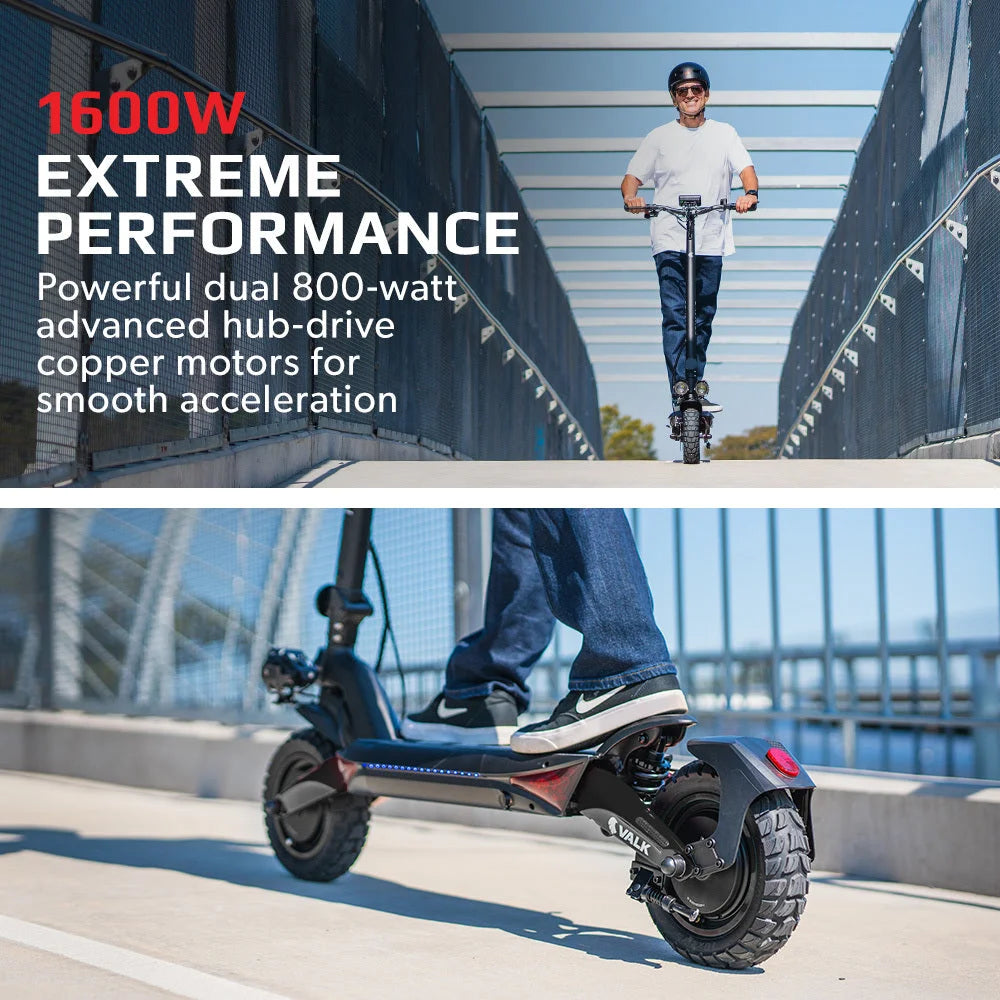 VALK Primal 9 Dual Motor 1600W Extreme Hill Climbing