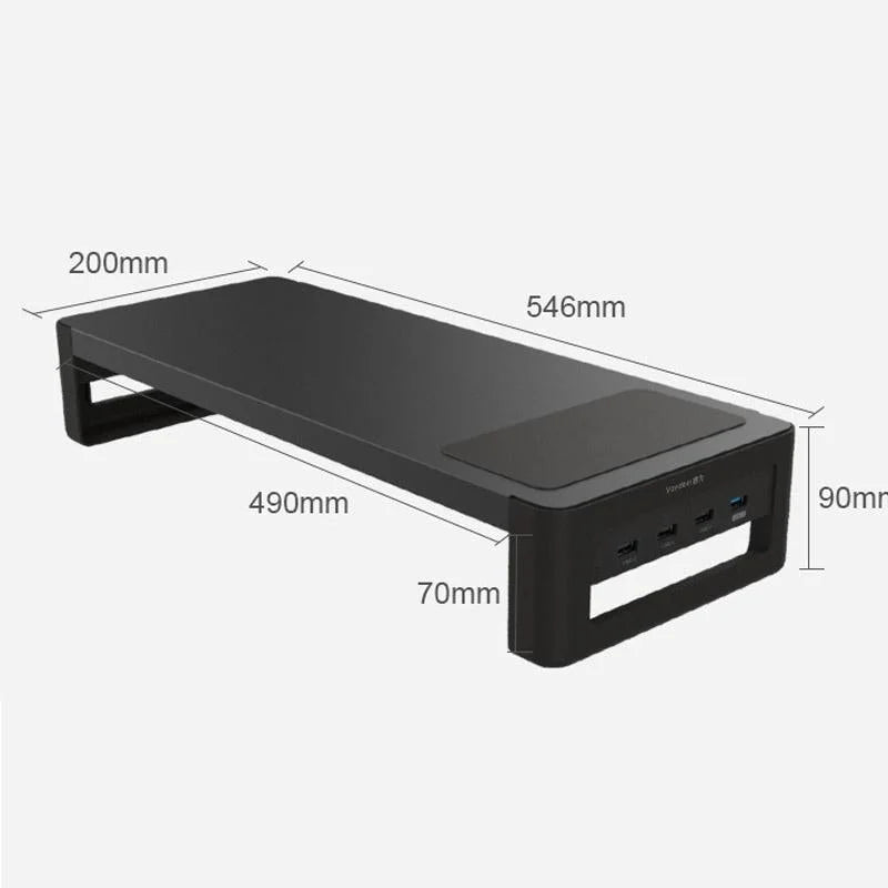Vaydeer Desktop Screen Storage Base - Maximize Space-1964932300202446851