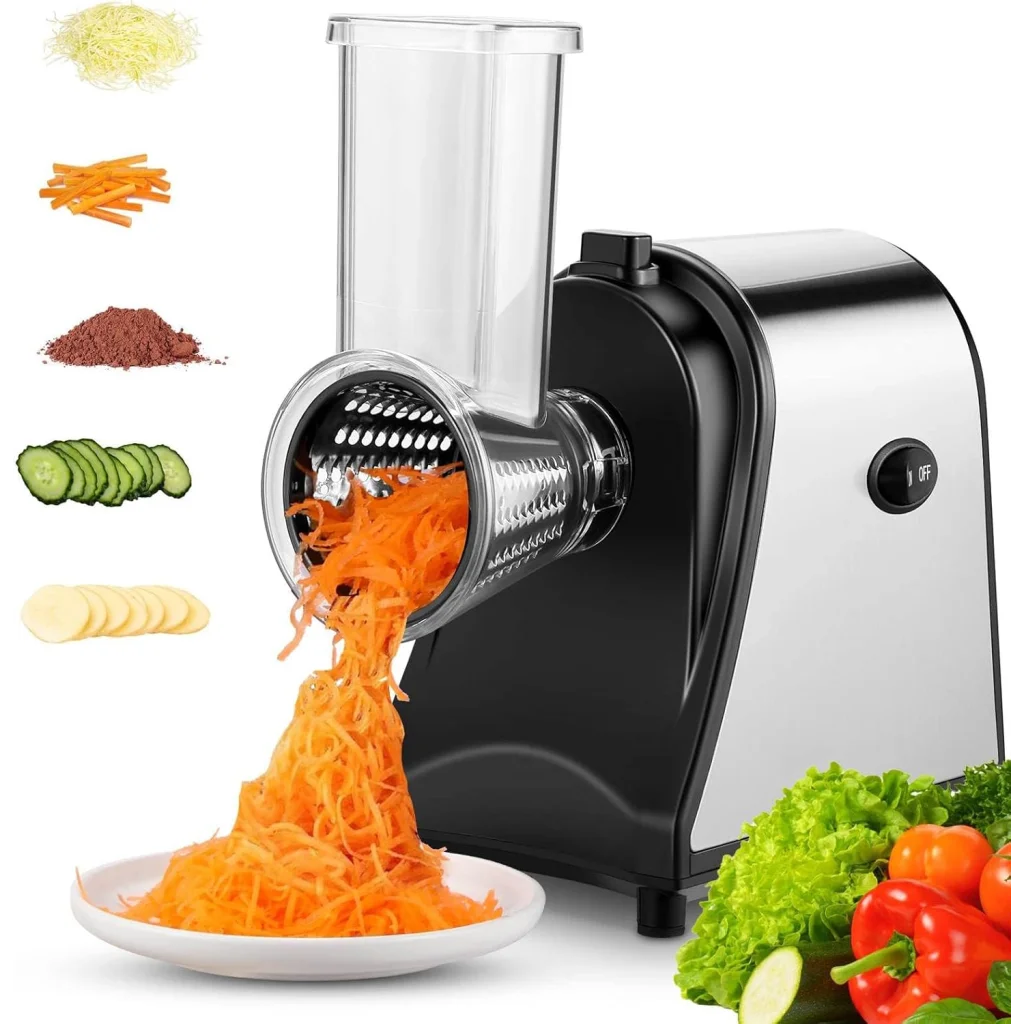 Vegetable Food Rotary Drum Grater Chopper Slicer - Home &