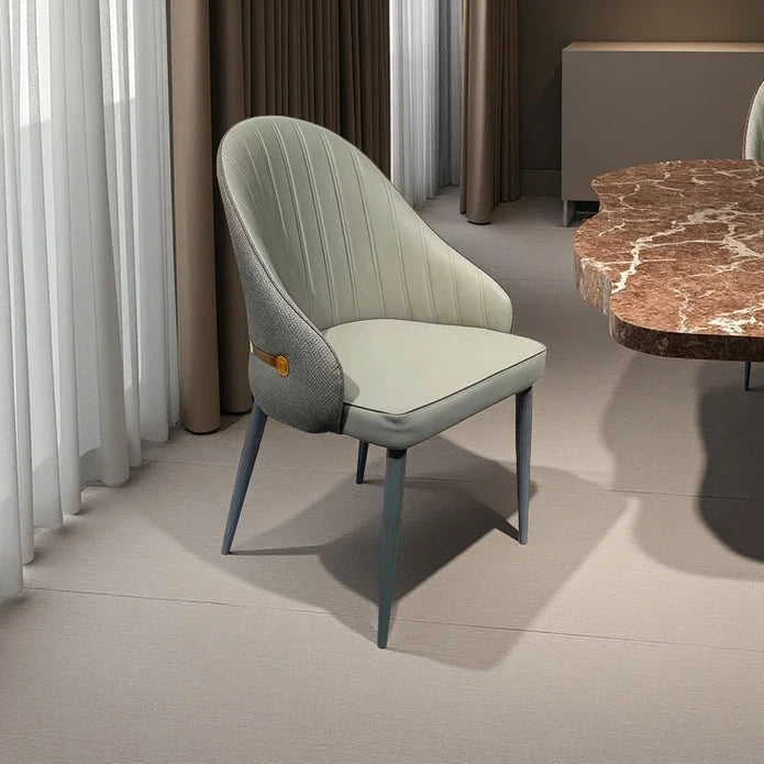 VELLUTO Dining Chairs Set Armchairs Mid Century Modern