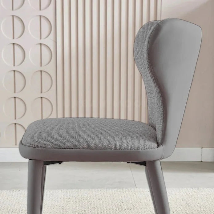 VELLUTO Modern Kitchen Dining Room Chairs Faux Leather