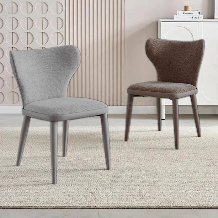 VELLUTO Modern Kitchen Dining Room Chairs Faux Leather