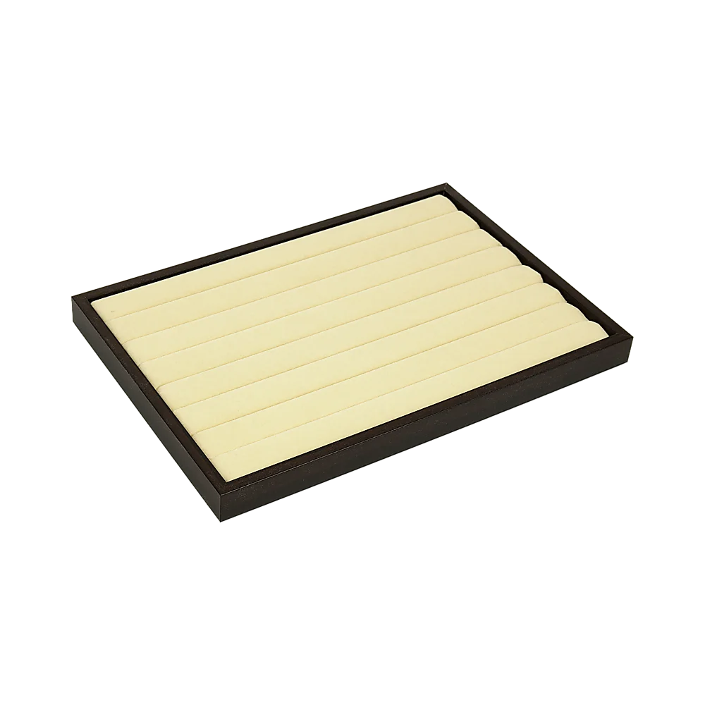 Velvet Ring Earring Tray 7 Slot Jewellery Storage Display