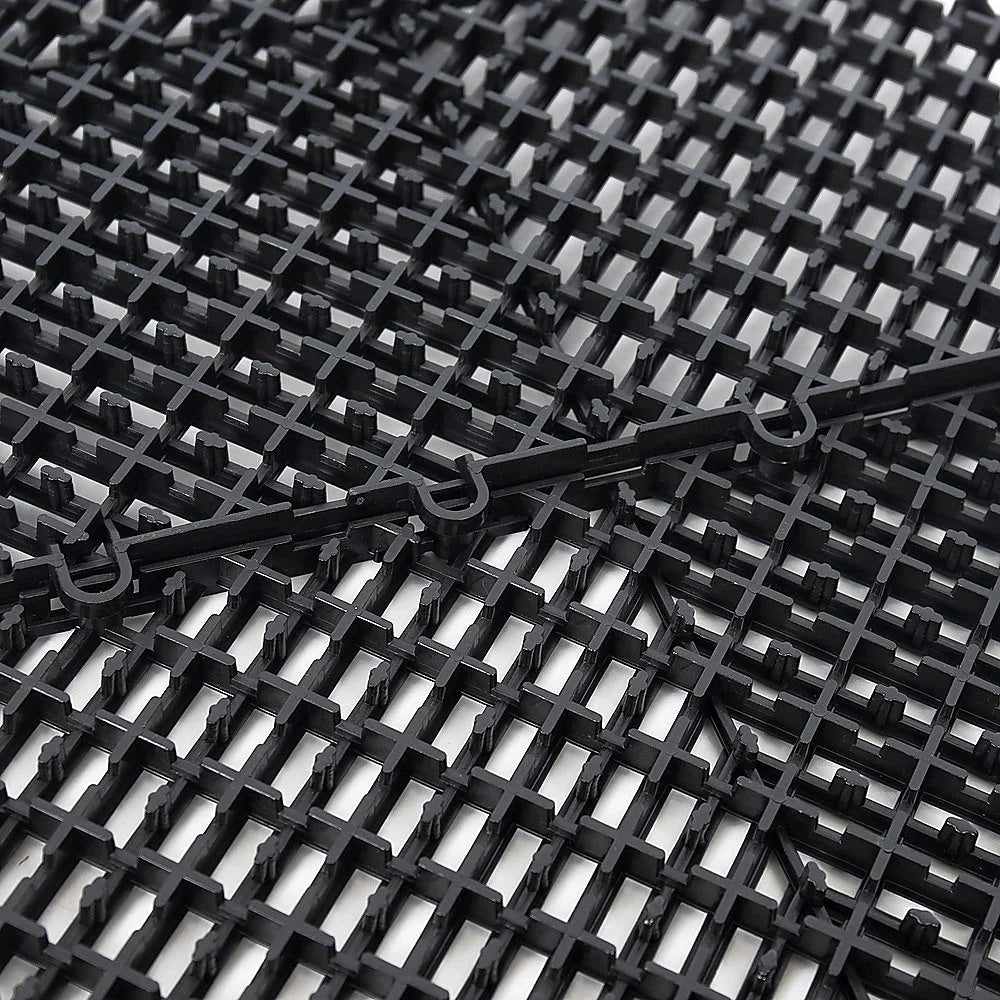 Vented Garage Floor Tiles Snow Water Drainage 30x30cm
