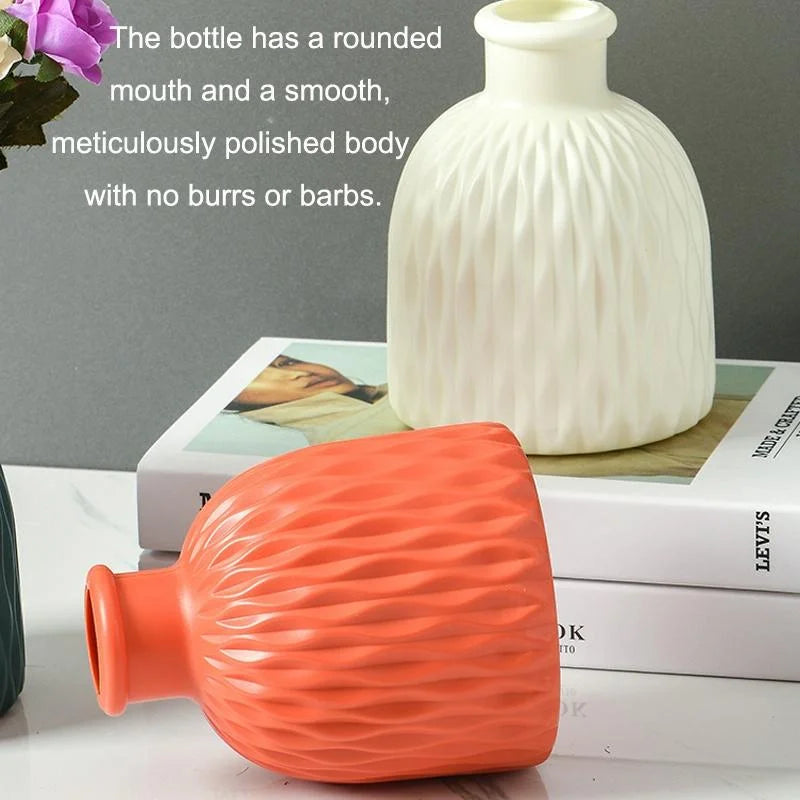 Versatile Drop-resistant Potted Plant Vase for Wet and Dry