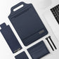 Versatile Laptop Bag with Mouse Pad Stand - Blue
