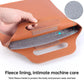Versatile Laptop Bag with Mouse Pad Stand - Brown