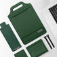 Versatile Laptop Bag with Mouse Pad Stand - Green