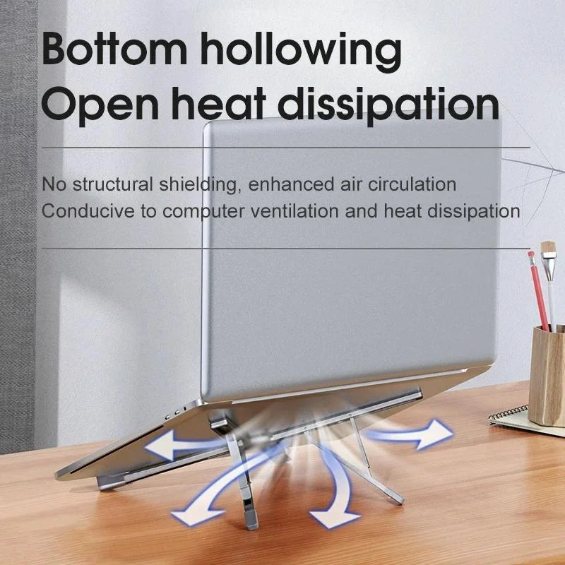 Versatile Laptop Docking Stand with Enhanced Cooling