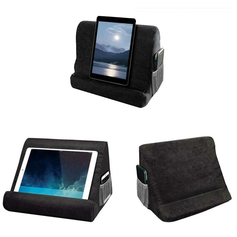 Versatile Laptop Rest Cushion with Cooling Pad - Lake Blue