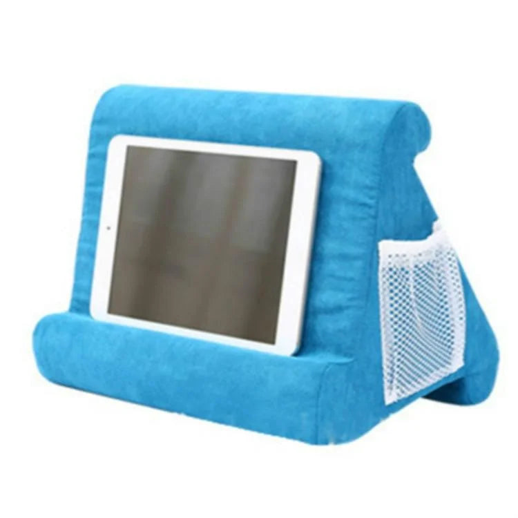 Versatile Laptop Rest Cushion with Cooling Pad - Rose Red