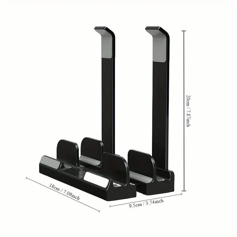Versatile Laptop Stand with Storage and Cooling - Desktop