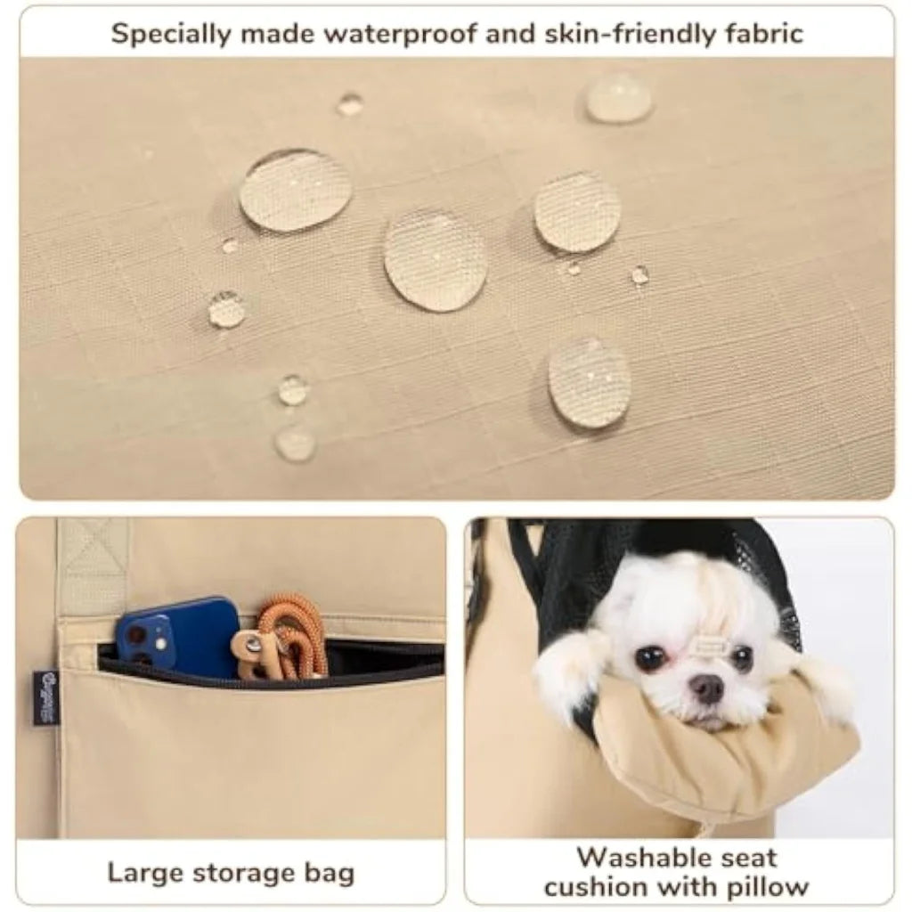 Versatile Pet Carrier Tote Bag for Small Dogs & Cats