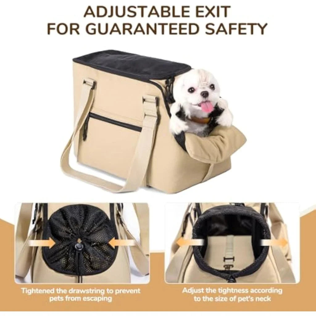 Versatile Pet Carrier Tote Bag for Small Dogs & Cats