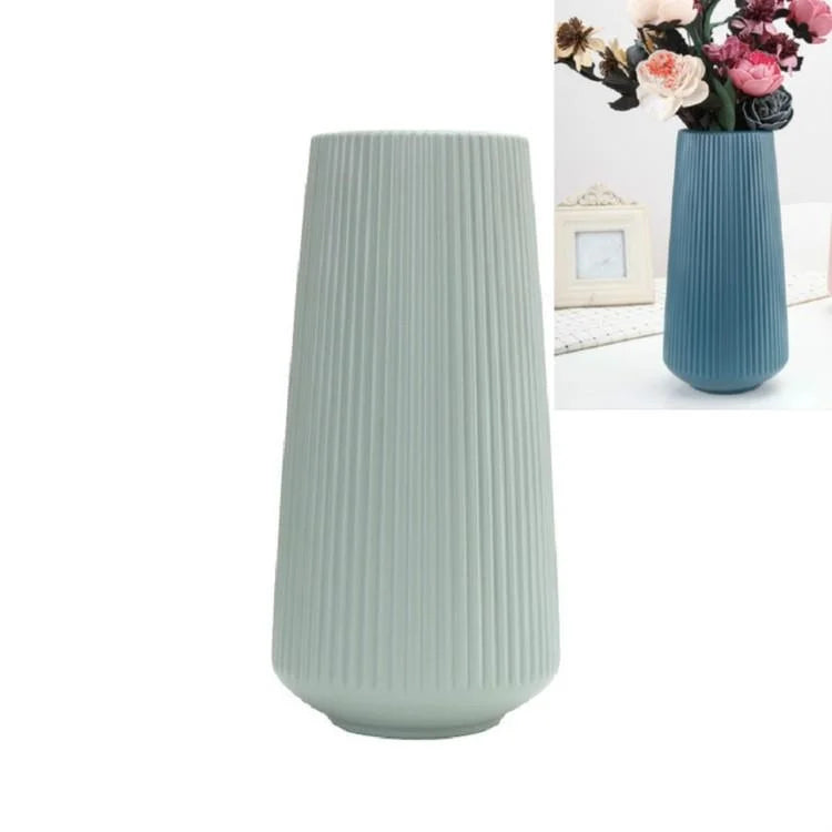 Versatile Plastic Flower Vase for Dry and Wet Arrangements