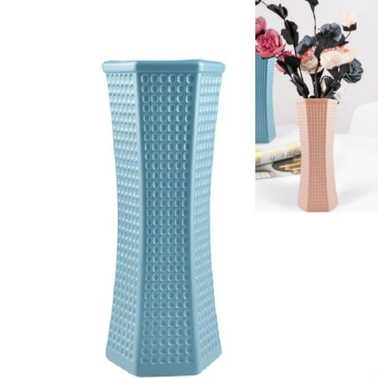 Versatile Plastic Vase for Creative Wet and Dry Flower
