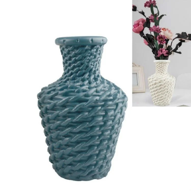 Versatile Plastic Vase for Fresh and Dried Floral
