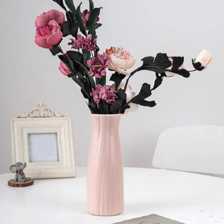 Versatile Plastic Vase for Home Decor and Flower