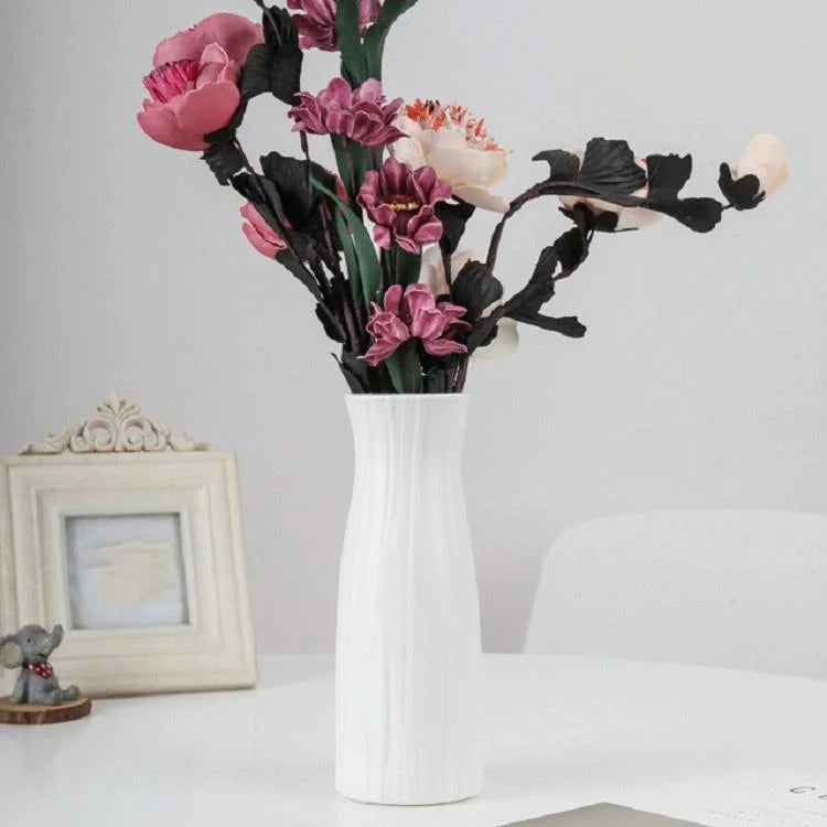 Versatile Plastic Vase for Home Decor and Flower