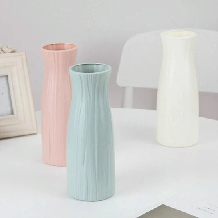 Versatile Plastic Vase for Home Decor and Flower