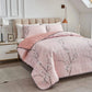 Versatile Quilted Coverlet & Pillowcases Set - Adapts