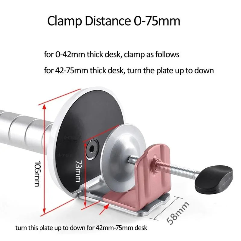 Versatile Rotating Stand for 10-16 Laptops and 4.7-12.9