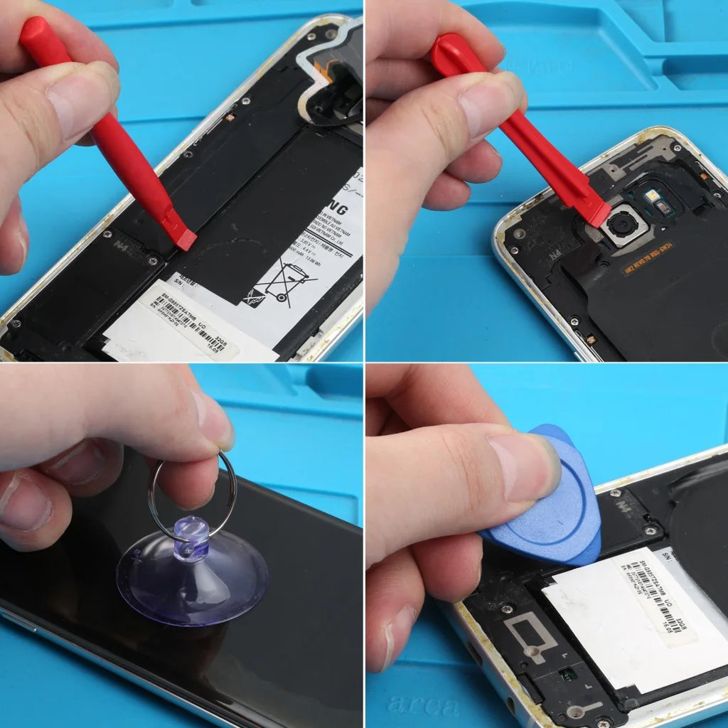 Versatile Screwdriver Set For Iphone 5 / 5S / 5C & 4 / 4S With Sucker Paddles-1915197512868827139