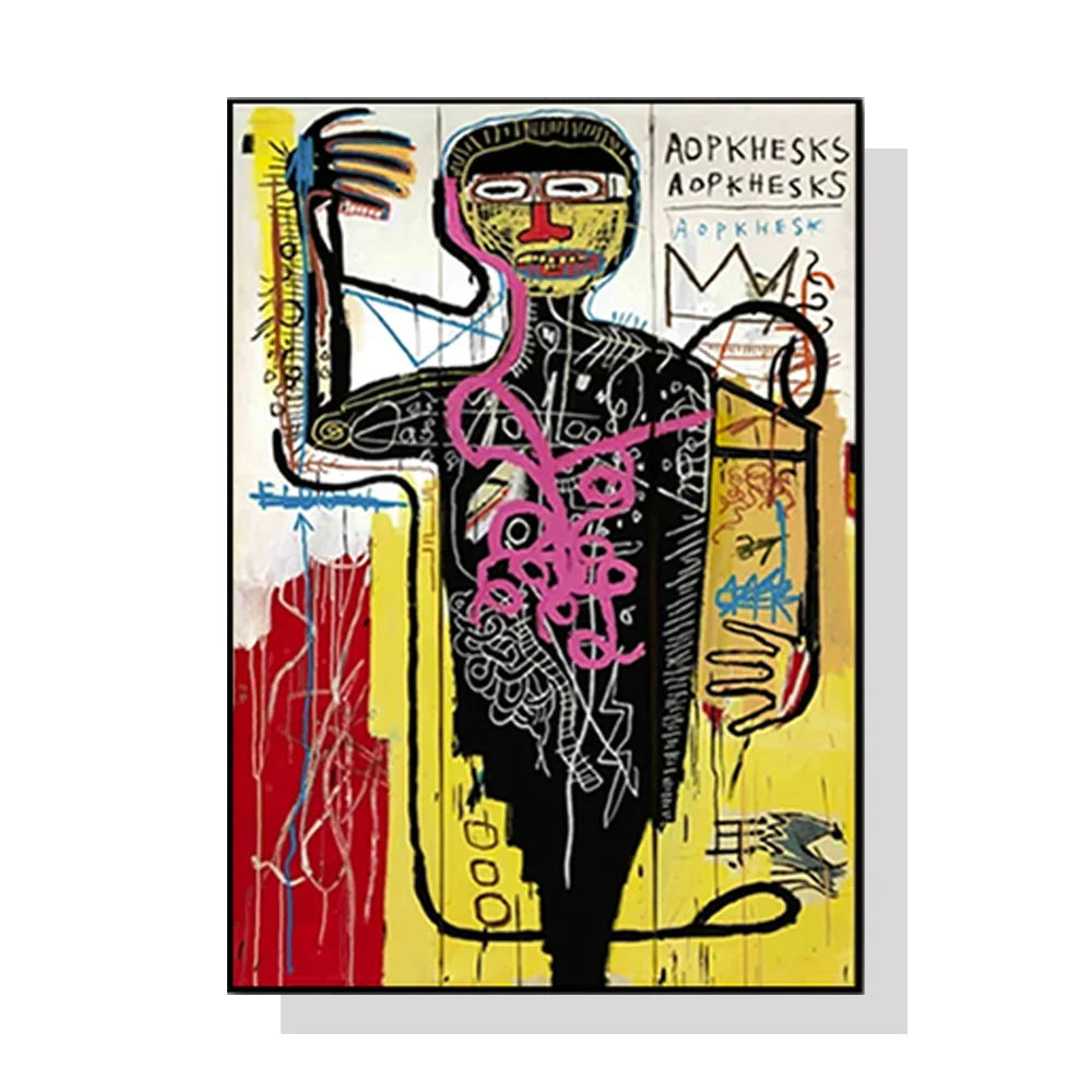 Versus Medici Canvas Wall Art Black Frame 60cm x 90cm