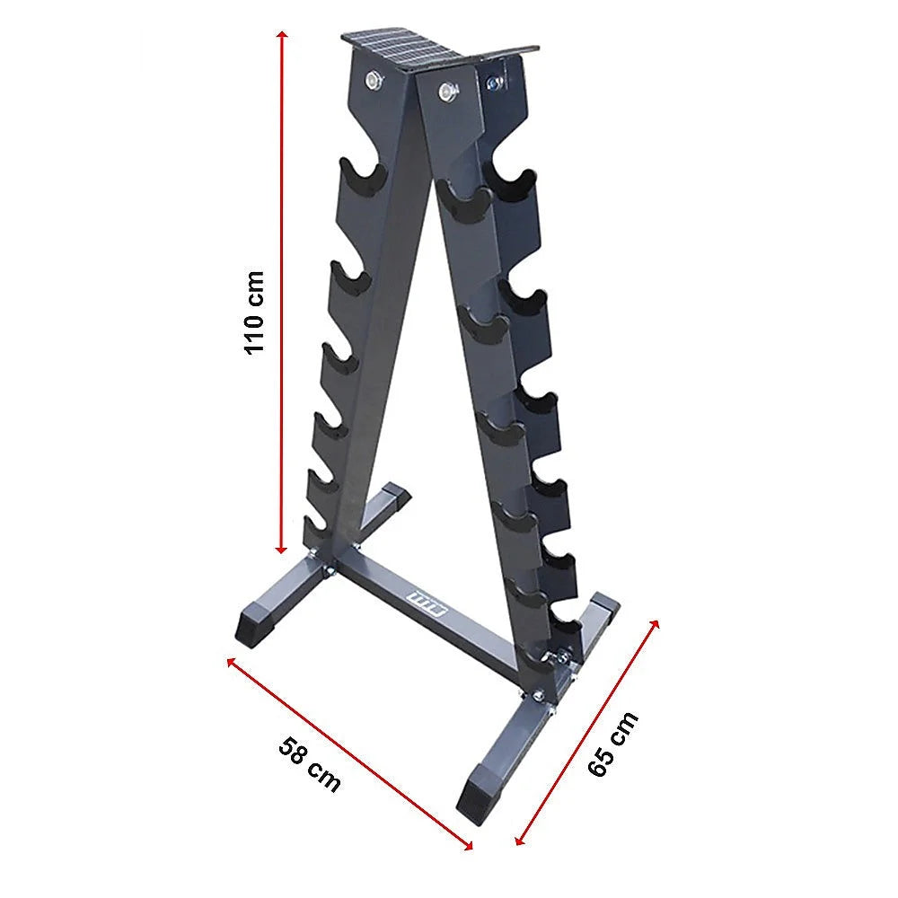 Vertical Dumbbell Rack Weight Stand - Steel - Fitness