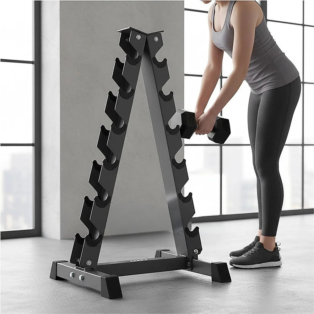 Vertical Dumbbell Rack Weight Stand - Steel - Fitness