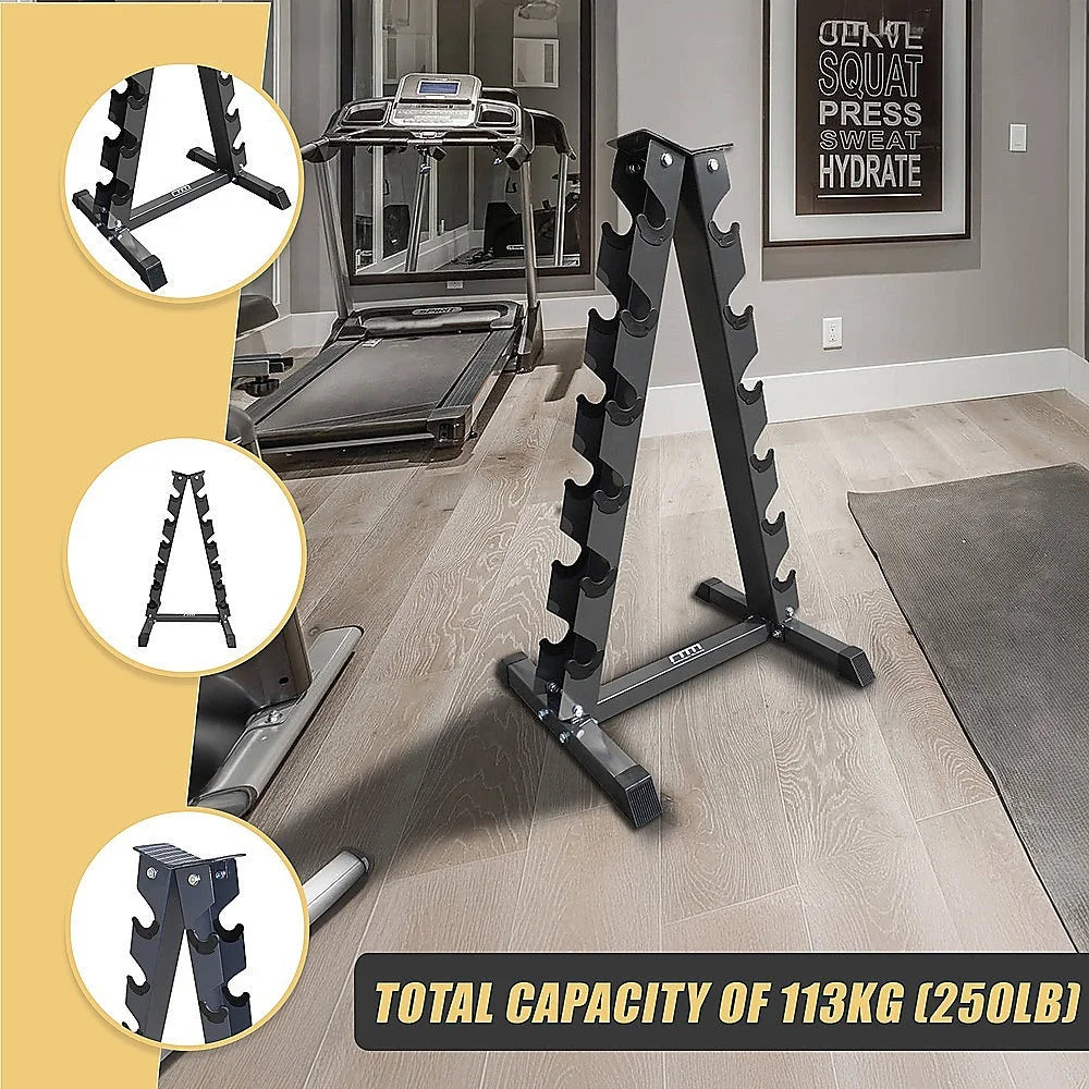 Vertical Dumbbell Rack Weight Stand - Steel - Fitness