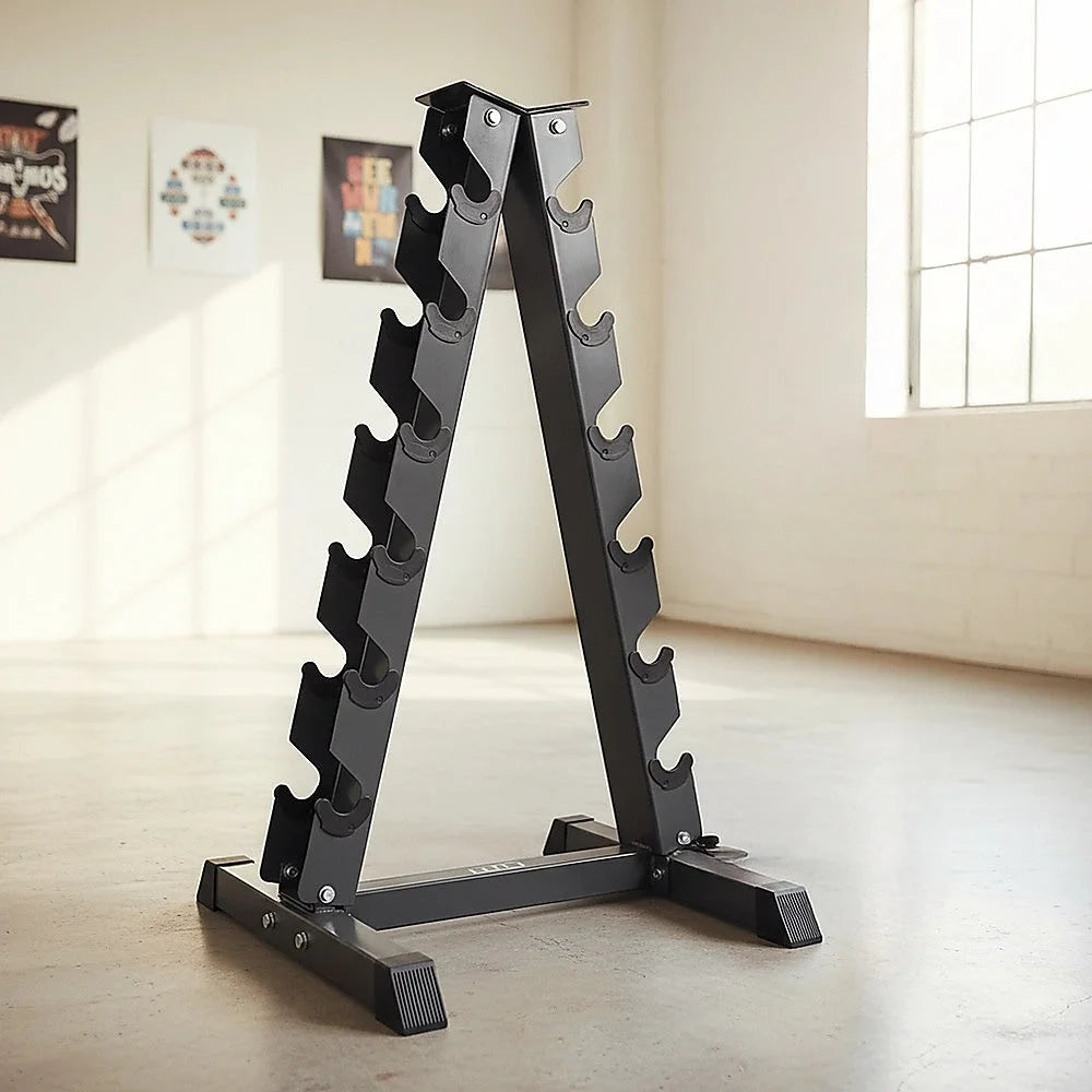 Vertical Dumbbell Rack Weight Stand - Steel - Fitness