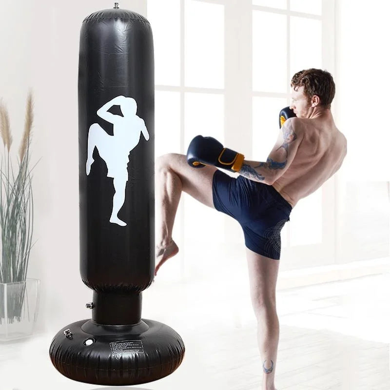 Vertical Inflatable Boxing Punching Bag For Children
