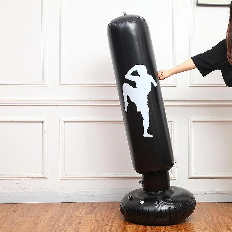 Vertical Inflatable Boxing Punching Bag For Children